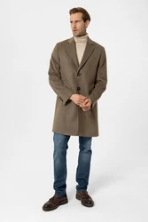 Moxx Paris Wintermantel JESUS Braun/Grau/Beige/Khaki