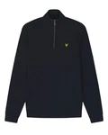 Lyle & Scott Sweatshirt Loopback Quarter Z Dunkelblau/Schwarz