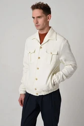 Antioch Winterjacke Weiß/Creme/Beige/Khaki