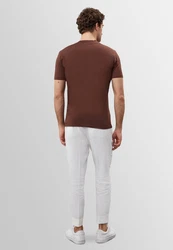 Antioch Poloshirt Arturo Braun/Dunkelrot/Bordeaux/Dunkelbraun