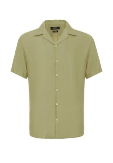 Antioch Blusenshirt Lapel Collar Short Sleeve Shirt Khaki/Grün/Hellgrün/Dunkelgrün/Beige Antioch Blusenshirt Lapel Collar Short Sleeve Shirt Khaki/Grün/Hellgrün/Dunkelgrün/Beige
