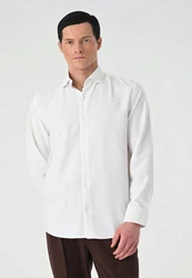 Antioch Blusenshirt Kent Collar Shirt Weiß/Creme/Grau/Khaki