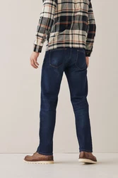 Next Straight-Jeans Motion Flex Straight Fit Dunkelblau/Blau/Hellblau
