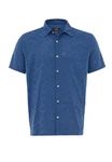 Antioch Blusenshirt Kent Collar Shirt Blau/Dunkelblau