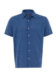 Antioch Blusenshirt Kent Collar Shirt Blau/Dunkelblau Antioch Blusenshirt Kent Collar Shirt Blau/Dunkelblau