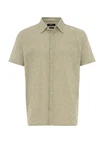 Antioch Blusenshirt Kent Collar Shirt Khaki/Beige/Dunkelgrün/Grün/Weiß