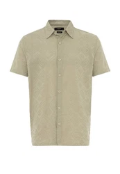 Antioch Blusenshirt Kent Collar Shirt Khaki/Beige/Dunkelgrün/Grün/Weiß