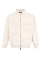 Antioch Sweatshirt Stand Collar Zip-up Weiß/Creme/Beige/Khaki
