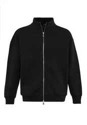 Antioch Sweatshirt Stand Collar Zip-up Schwarz