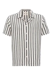 Antioch Blusenshirt Antonio Schwarz/Beige/Weiß/Creme