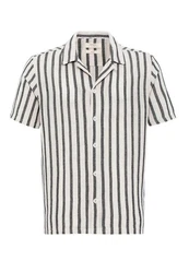 Antioch Blusenshirt Antonio Schwarz/Beige/Weiß/Creme