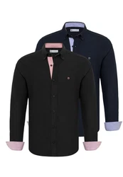 Dandalo Blusenshirt Dinko Dunkelblau/Blau