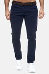 Elara Chinohose Herren Chino Hosen (1) Dunkelblau