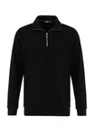 Antioch Sweatshirt Standing Collar Knitwear Schwarz