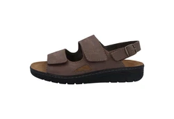 Solidus Natura Sandale Le Sandalette Dunkelbraun/Braun/Beige/Creme/Grau