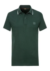 BOSS Shirt 'Passertip' Dunkelgrün/Grün