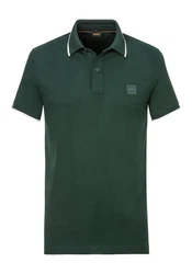 BOSS Shirt 'Passertip' Dunkelgrün/Grün