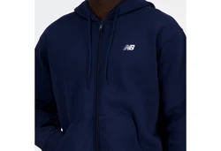 new balance Sweatjacke 'Essentials' Dunkelblau/Blau/Hellblau