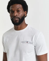Gant T-Shirt Weiß/Creme/Khaki/Grau/Dunkelblau/Hellgrün