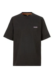T-Shirt Shirt Te_Mixdenim mit kurzen rmeln