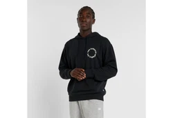 New Balance Kapuzensweatshirt Circularogo Hoodie TIMBERWOLF