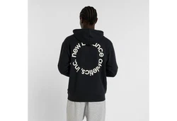 New Balance Kapuzensweatshirt Circularogo Hoodie TIMBERWOLF