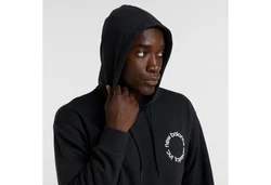New Balance Kapuzensweatshirt Circularogo Hoodie TIMBERWOLF