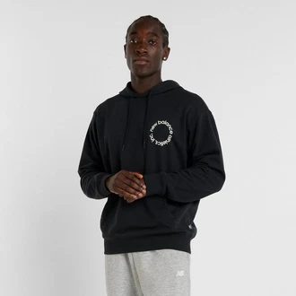 New Balance Kapuzensweatshirt Circularogo Hoodie TIMBERWOLF
