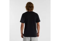 New Balance T-Shirt SPORT ESSENTIALS GRADIENT LOGO stein/schwarz/weiß