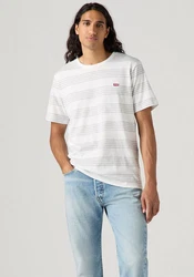 LEVI'S T-Shirt Original Housemark Tee Weiß/Creme