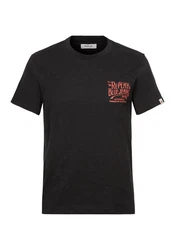 Replay T-Shirt mit Rückenprint rot/schwarz