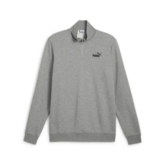 PUMA Langarmshirt ESS NO. 1 LOGO HALF-ZIP TR Grau/Hellgrau/Dunkelgrau