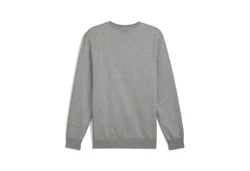 PUMA Langarmshirt ESS NO. 1 LOGO CREW FL Dunkelgrau/Grau/Silber/Lila
