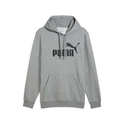 PUMA Kapuzensweatshirt ESS NO. 1 LOGO HOODIE grau/schwarz