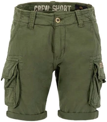 ALPHA INDUSTRIES Shorts Hose Dunkelgrün/Grün/Khaki