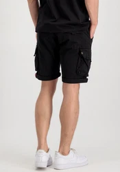 ALPHA INDUSTRIES Shorts Hose schwarz