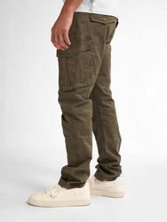 Petrol Industries Cargohose Dunkelgrün/Khaki
