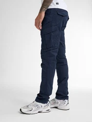Petrol Industries Cargohose Dunkelblau/Blau