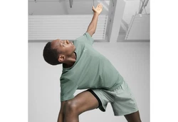 PUMA Yogashirt MOVE Trainings-T-Shirt Herren Grün/Dunkelgrün/Hellgrün