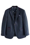 Next Baukastensakko Regular Fit Donegal Anzugsakko Hellblau/Dunkelblau/Grau/Blau