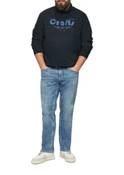 s.Oliver Sweatshirt Dunkelblau/Hellblau/Grau/Blau