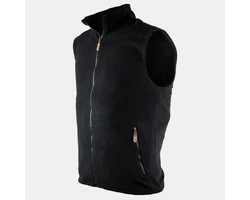 FORSBERG Winterjacke Vardir Fleeceweste Schwarz/Rot