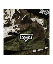 Bucketz T-Shirt All Day Mesh Short Dunkelgrün