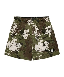 Bucketz T-Shirt All Day Mesh Short Dunkelgrün