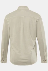 JP1880 Businesshemd Piqu-Hemd Langarm Kentkragen Khaki/Hellgrün/Hellgrau/Grün