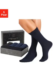 John Devin Businesssocken (Packung) Dunkelblau