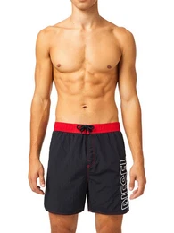 Badeshorts Badehose mit Kordelzug und Logo - BMBX-WAVE 2.017