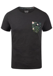 Blend T-Shirt BLEND BHFlorens Dunkelgrün/Khaki/Schwarz