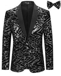 Allthemen Smokingjacke  Gold