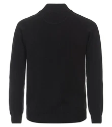 CASAMODA Cardigan Langarm mit Reißverschluss Strickjacke (004450) Schwarz (004450)